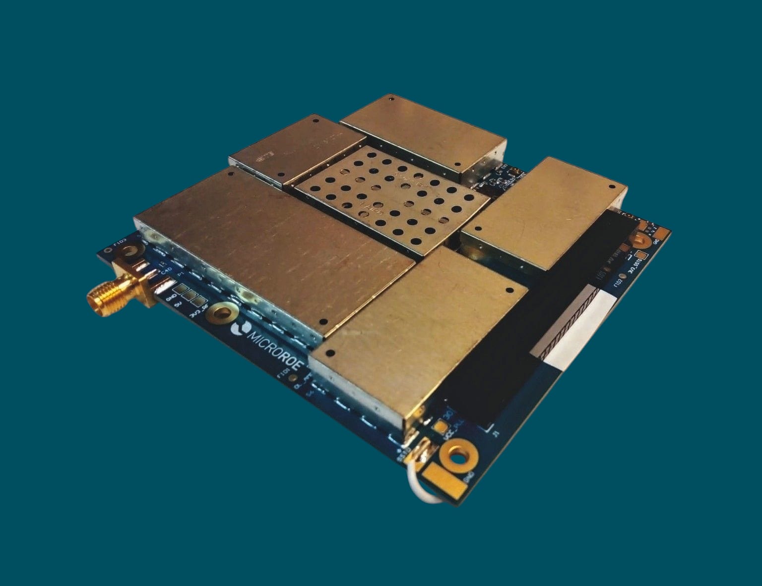 Receptor de terminación de vuelo en UHF