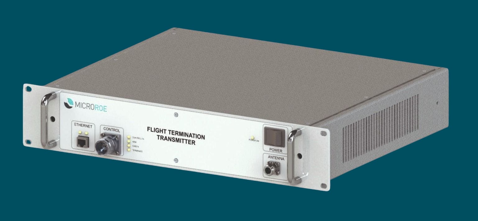 Transmisor de terminación de vuelo en UHF